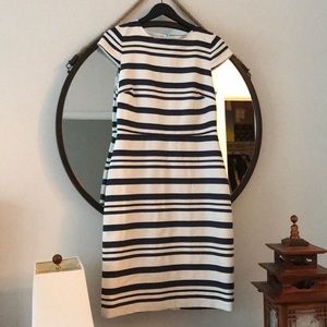 J. Crew Striped Work Dress